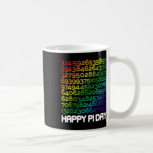 Mug Journée de Pi drôle pour professeur de mathématiqu