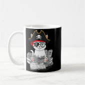 Mug Journée de Pi Mathématiques Chat Nerd Mathématique (Gauche)