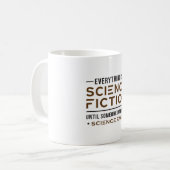 Mug Journée de science-fiction spatiale La science éto (Devant gauche)