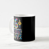 Mug Journée de sensibilisation à l'autisme 26e anniver (Devant gauche)