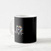 Mug Journée de sensibilisation à tous les problèmes de (Devant gauche)