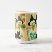 Mug Journée de spa de sorcière humour drôle (Centre)