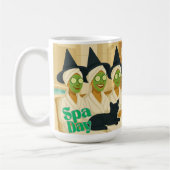 Mug Journée de spa de sorcière humour drôle (Gauche)