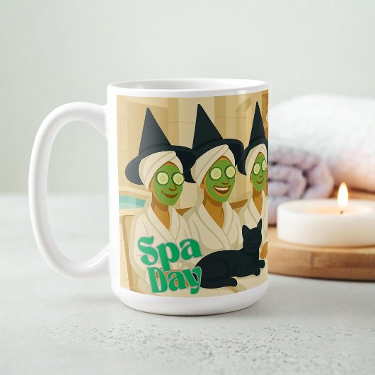 Mug Journée de spa de sorcière humour drôle