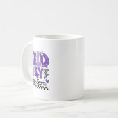 Mug Journee de terrain Équipe couleur violette Équipe (Devant gauche)