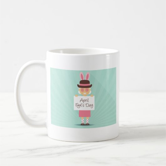 Mug journée des fous d'avril (Gauche)