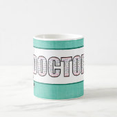 Mug Journée des médecins en mots sur le vert (Centre)