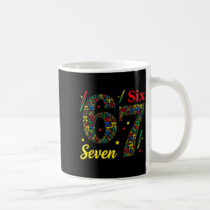 Mug Journée drôle 3.14 symbole 67 mème blague mathémat