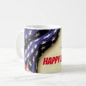 Mug JOURNÉE DU TRAVAIL PERSONNALISÉE | Écriture du dra (Devant gauche)