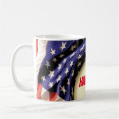 Mug JOURNÉE DU TRAVAIL PERSONNALISÉE | Écriture du dra (Gauche)