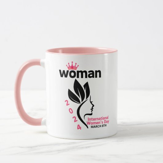Mug journée internationale de la femme 2024 (Gauche)