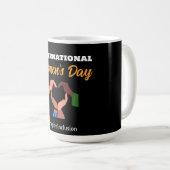 Mug Journée internationale de la femme 2025 inclusion  (Devant droit)