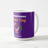 Mug Journée internationale de la femme 2025 inclusion (Devant droit)