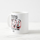 Mug Journée internationale de la femme | Accélérer les (Devant gauche)