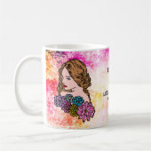 Mug Journée internationale de la femme Belle dame (Gauche)