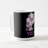 Mug Journée internationale de la femme : Célébrer Femi (Devant gauche)