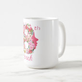 Mug journée internationale de la femme joyeuse journée (Devant droit)