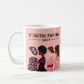 Mug Journée internationale de la femme Les femmes du m (Gauche)