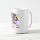 Mug Journée internationale des femmes (Devant droit)