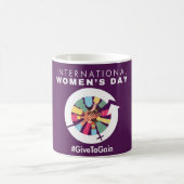 Mug Journée internationale des femmes 2026 Donner pour (Centre)