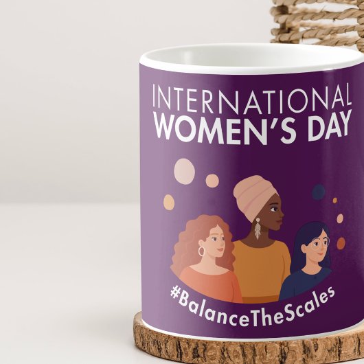 Mug Journée internationale des femmes 2026 Équilibrer 