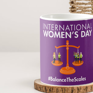 Mug Journée internationale des femmes 2026 Équilibrer