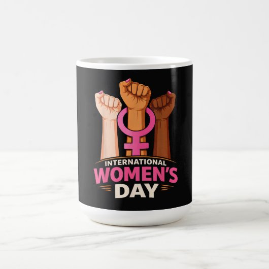 Mug Journée internationale des femmes 8 mars (Centre)