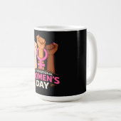 Mug Journée internationale des femmes 8 mars (Devant droit)