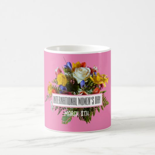 MUG JOURNÉE INTERNATIONALE DES FEMMES 8 MARS (Centre)