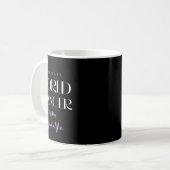 Mug Journée mondiale contre le cancer février Soutien (Devant gauche)
