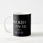 Mug Journée mondiale contre le cancer février Soutien (Gauche)