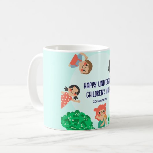 Mug Journée mondiale de l’enfance | Journée universell (Devant gauche)