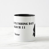 Mug Journée mondiale de la plomberie (Centre)