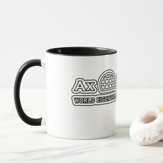 Mug Journée mondiale de la valeur écologique (Avec donut)