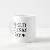 Mug Journée mondiale de l'autisme (Devant gauche)