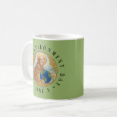 Mug Journée mondiale de l'environnement et Saint Franç (Devant gauche)