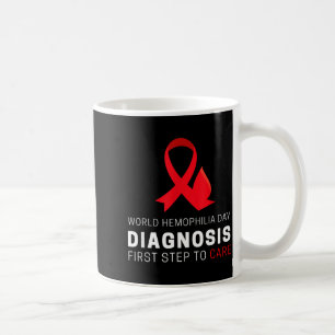 Mug Journée mondiale de l'hémophilie 2026 Diagnostic P