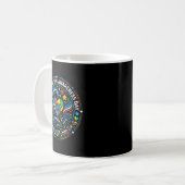 Mug Journée mondiale de sensibilisation à l'autisme ru (Devant gauche)