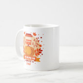 Mug Journée nationale des épices, café, feuilles d'aut (Devant gauche)