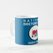 Mug Journée nationale des médecins (Devant gauche)