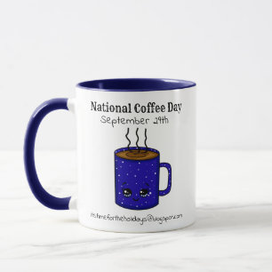 Mug Journée nationale du café 29 septembre Vacances