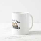 Mug Journée Parfaite Pour Ne Rien Faire (Devant droit)
