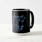 Mug Journee Pi Moleculaire Chimie Science Café (Devant droit)