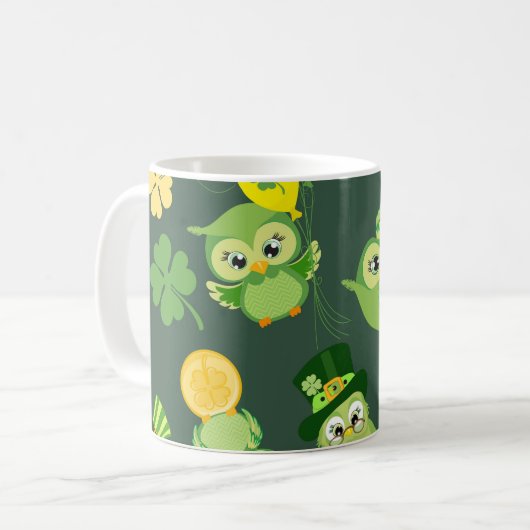 Mug Journée verte de la St Patrick (Devant gauche)