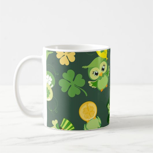 Mug Journée verte de la St Patrick (Gauche)