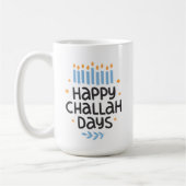 Mug Jours amusants d'Hanoukka Challah (Gauche)
