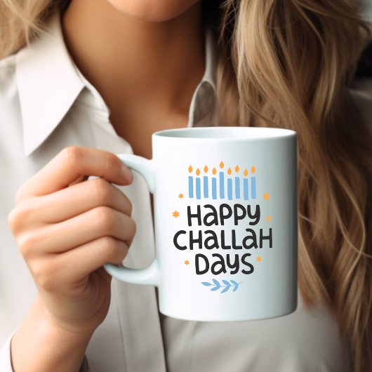 Mug Jours amusants d'Hanoukka Challah