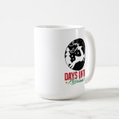 Mug Jours avant Noël-14531 (Devant droit)