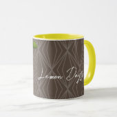 Mug Jours de citron Brown (Devant droit)