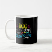 Mug Jours De Cray Cray - Étudiant Enseignant 100e Jour (Gauche)